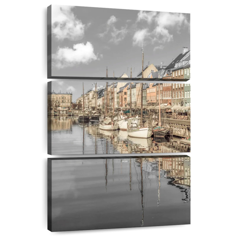 Masam Copenhagen, impression rétro, H 32 po x l 20 po