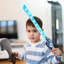 Épée lumineuse rétractable-544958437