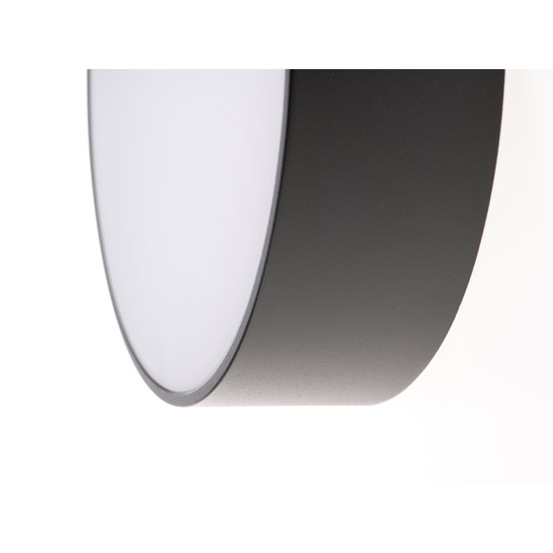 LED Outdoor Flush Mount, 70cm H x 70cm W x 25cm D