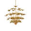 Midsummer 9 - Light Wrought Iron/Glass Chandelier