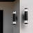 Led Outdoor Wall Light With Crystal Acrylic Shade (Set of 2)