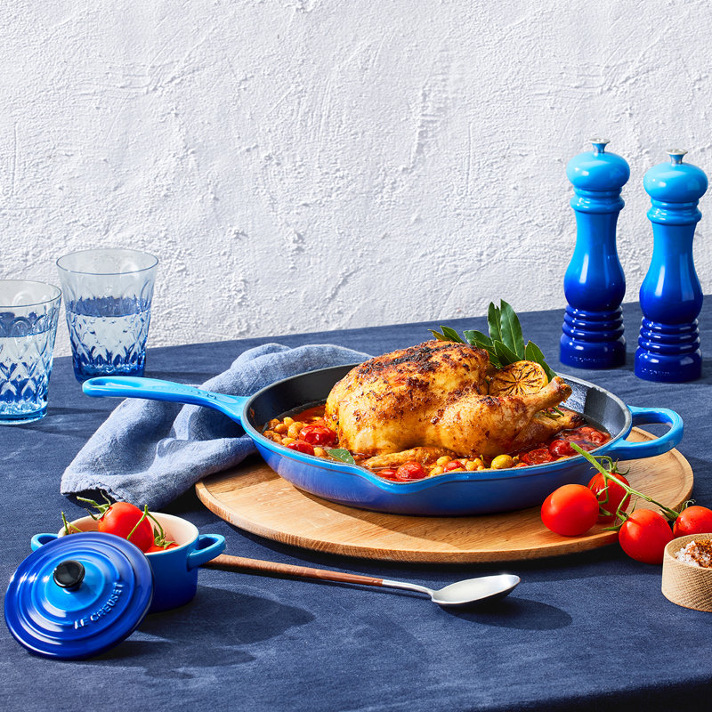 Le Creuset Stoneware Petite Round Casserole, Azure
