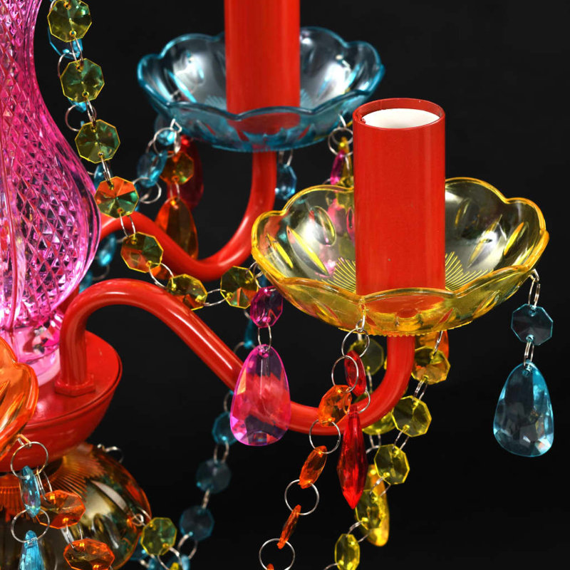 Crystal Light 5 Bulbs, Multicoloured