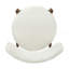 Chaises de salle à manger de style Mid-Century moderne (MP2 / carton) noyer + beige-1375694844