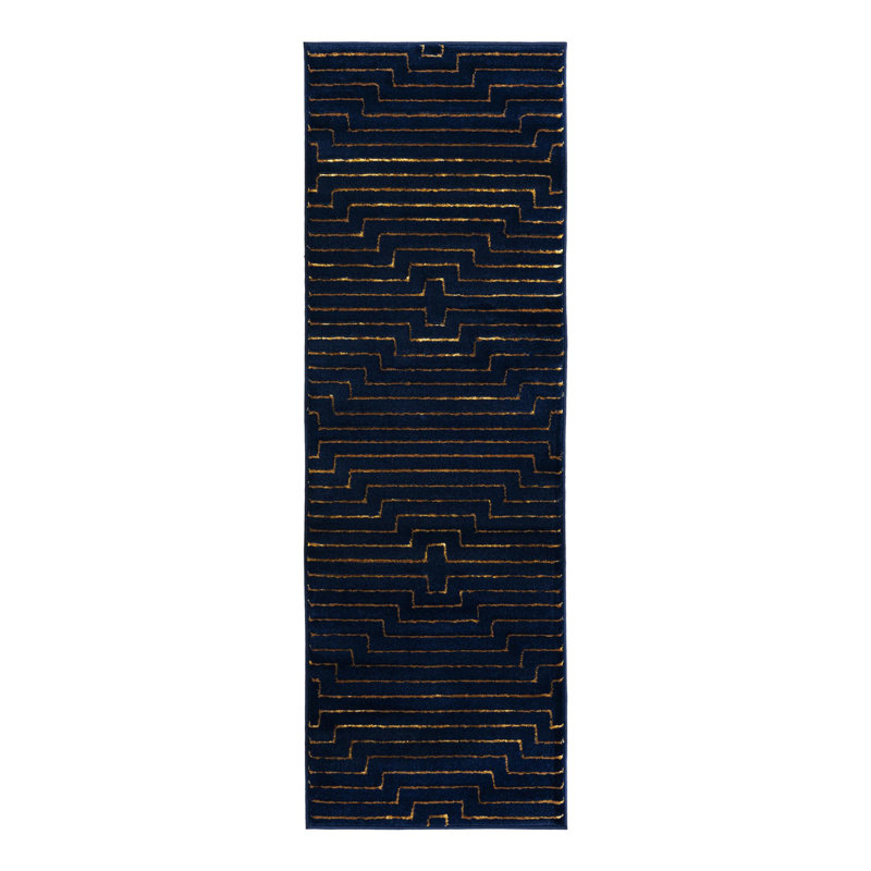 Nikica Geometric Area Rug, Runner 2' x 6'1"