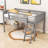 Jamicka Twin Panel Loft Bed by Harriet Bee-1899679972