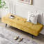 Banc rembourré 39,4 po Velours côtelé-1170276524