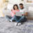 2X8 Silver / Abstract Runner Rug-1275530068