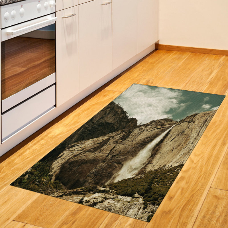 America High Density Long Fiber Poly Threads Decorative Area Rug Carpet, Rectangle 2'7" x 5'