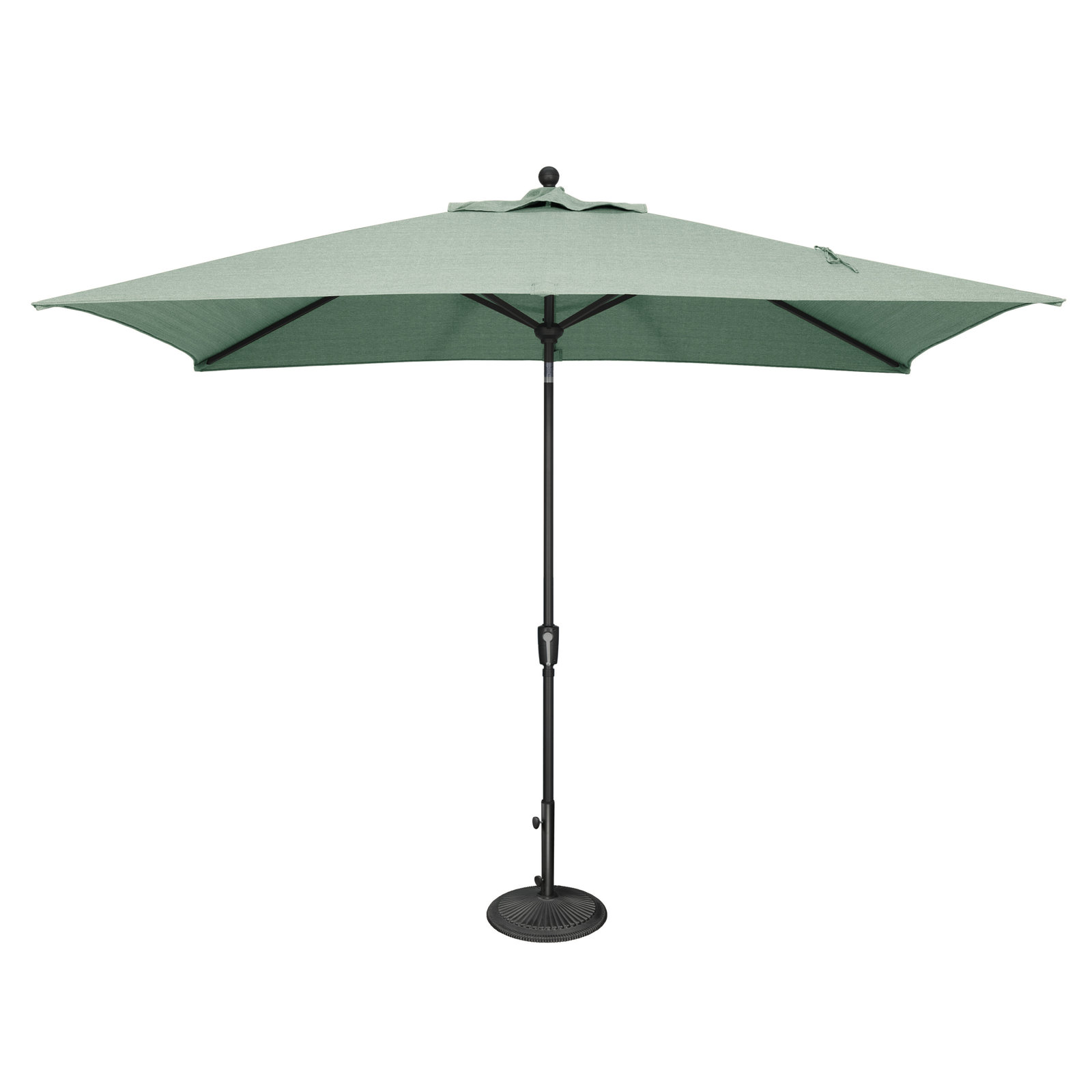 Launceston 78'' Outdoor Umbrella, Black, Spa Sunbrella Acrylic
