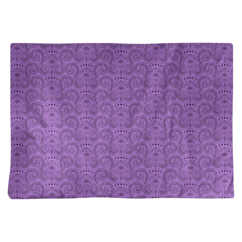 Napperon en coton 18 po Third Eye, Mauve