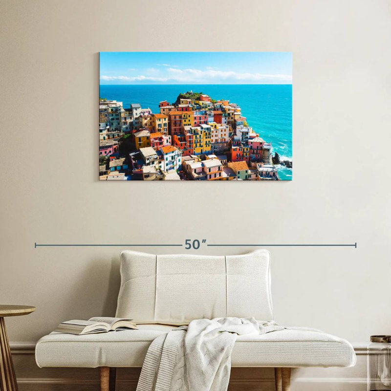 Cinque Terre Village, H 24 po x l 36 po