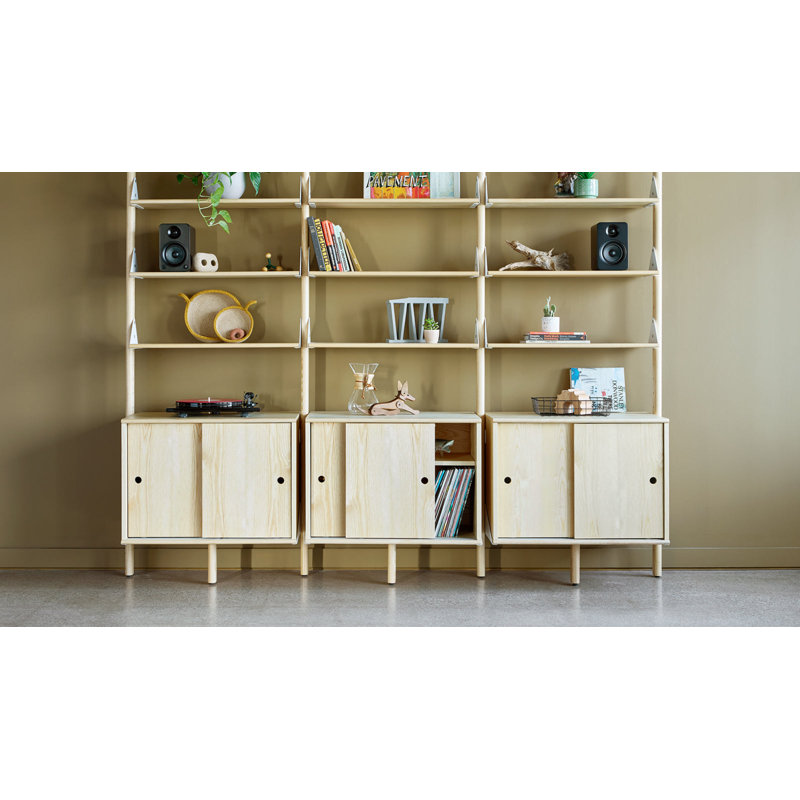 Branch Storage Unit Add-On, White/Blonde