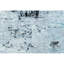 Hand-Knotted High-Quality Blue and Silver Area Rug