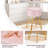 Round Storage Ottoman Vanity Stool Chair For Makeup Room,Bedroom,Living Room-1013332819
