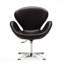 Fauteuil d'appoint pivotant pour les salons confortables