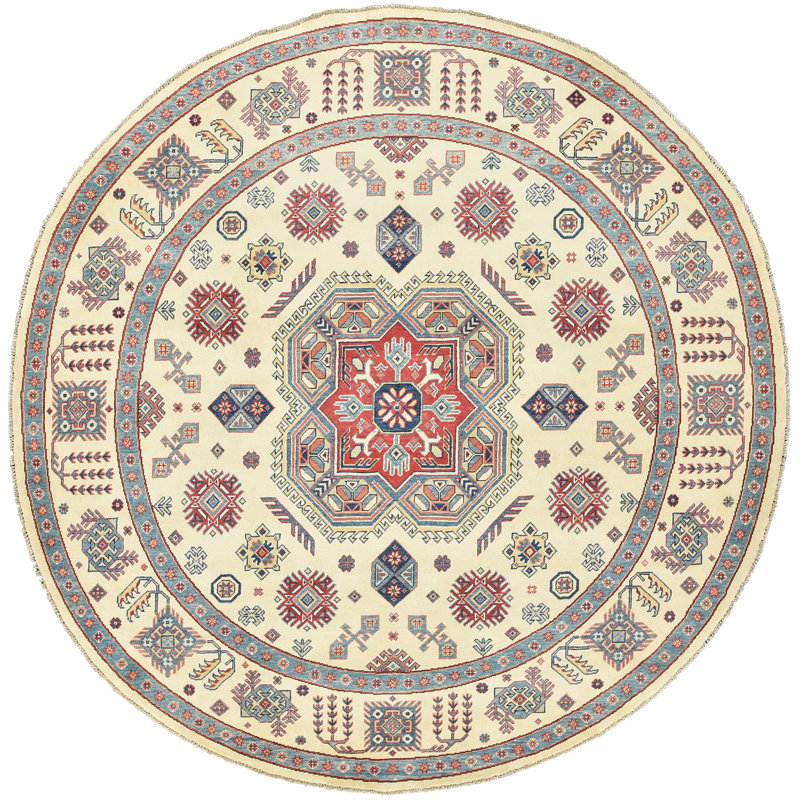 Tapis Kazak Nehara Tribal 8 pi x 8 pi