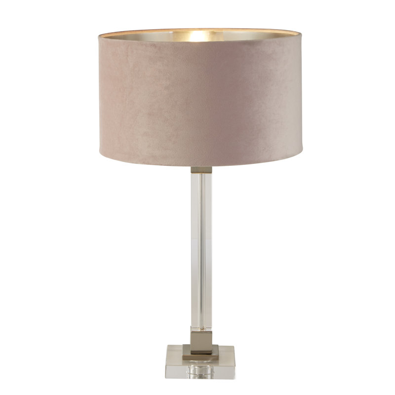 Chrisann Mild Steel Table Lamp, Pink