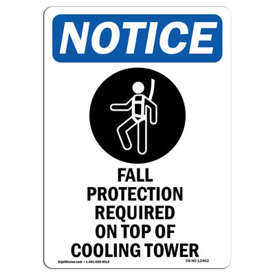 Fall Protection Required Sign