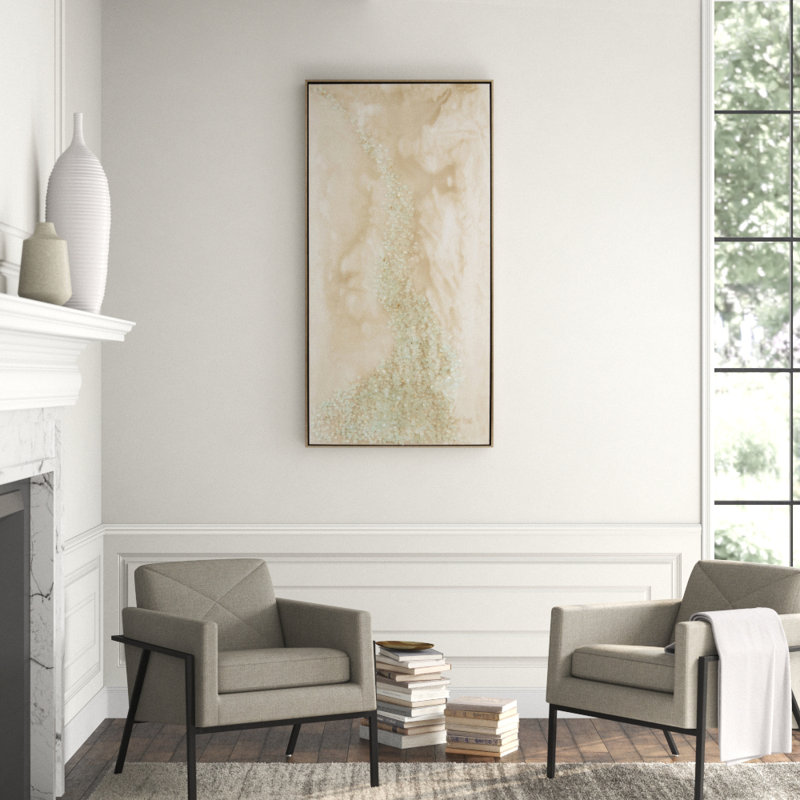 Sepia Abstract II Print by Mary Hong