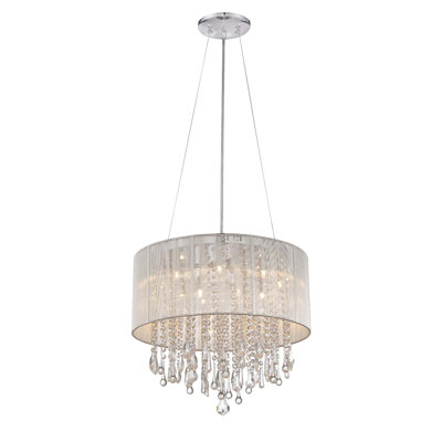 Beverly Drive 12 - Light Drum Chandelier