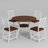 5-Piece 35.4" Round Extendable Dining Table Set-1459915594-1459915701-1467833792