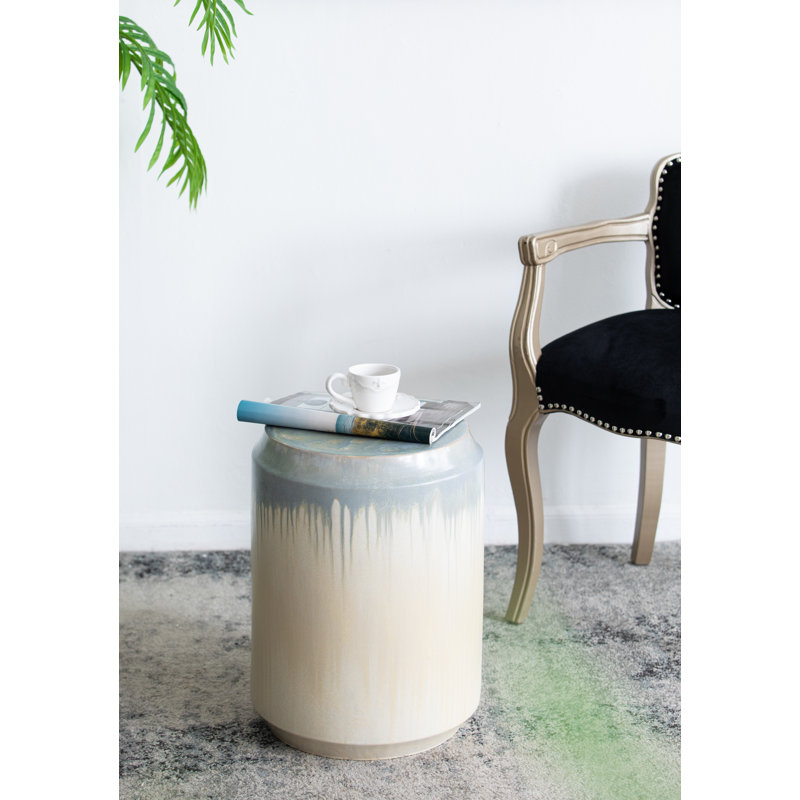 Tabouret d'appoint 18 po en céramique