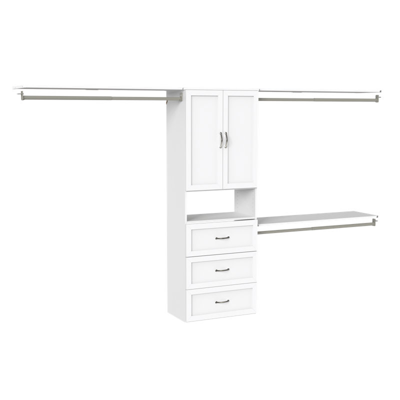 SuiteSymphony Hanging Tower Reach-In Closet Set