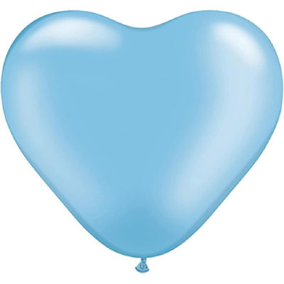 Ballons en latex en forme de cœur 6 po The Holiday Aisle® pour articles et décorations de fête (100 / paquet)