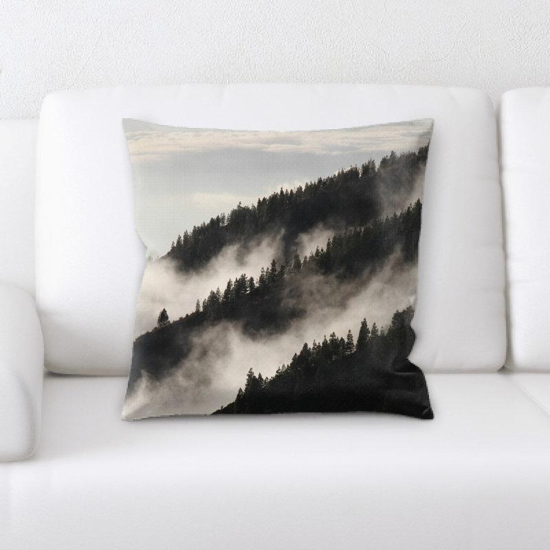 Coussin décoratif brouillard