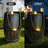 Wooden Barrel Style Outdoor Water Fountain With Lights Resin Rustic Garden Waterfall Decor For Patio Porch Yard-443841890