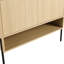 36" Bath Vanity Cabinet - Engineered Wood 2 Soft-Close Doors Modern Oak Ample Storage Facility Freestanding For Bathroom Feature