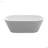 63" Solid Surface Soaking Bathtub