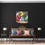 Peppers, Limes & Mushrooms By John Beard - Framed Gallery Wrapped Canvas Print-248800107-248800104