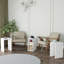 Fika 3-in-1 Nesting Coffee Table Set Modern Rectangular Coffee Tables & Side Tables for Living Room | Space-Saving Versatile Design
