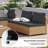 Joeanthony 4 - Person Modular Patio Conversation Set with Cushions-504745204
