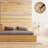 Aswar Solid + Manufactured Wood Wall Clock