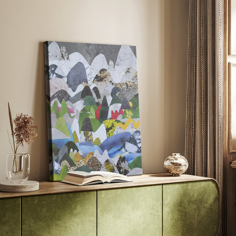High Sierras -Custom Wrapped Gallery Cavas, 18" H x 12" W