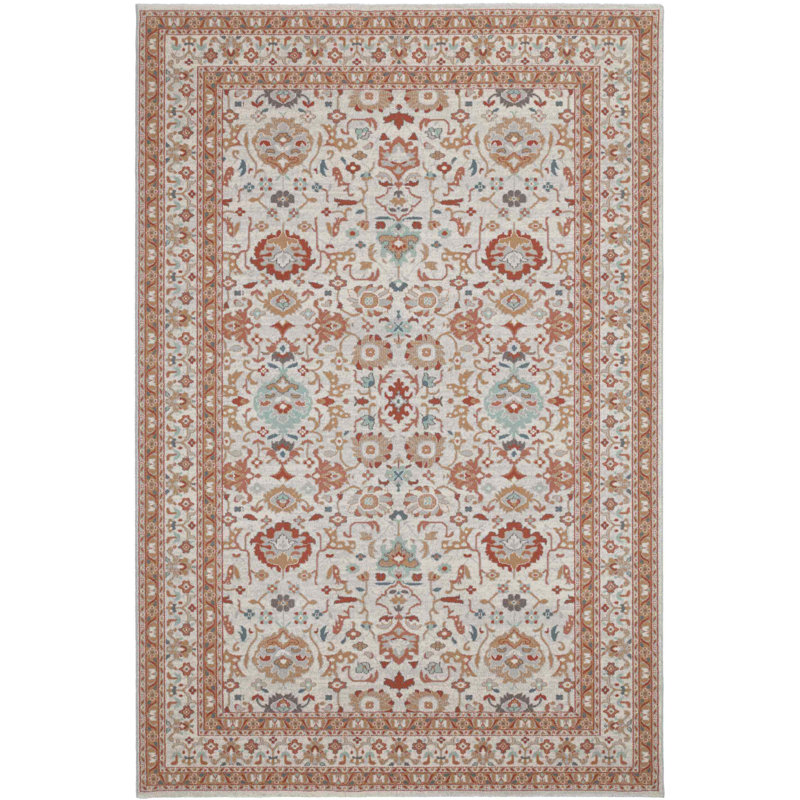 Caseylee Oriental Wool Area Rug, Rectangle 80 x 160cm