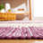 Cayman Hand Woven Cotton Striped Rug-2049098387