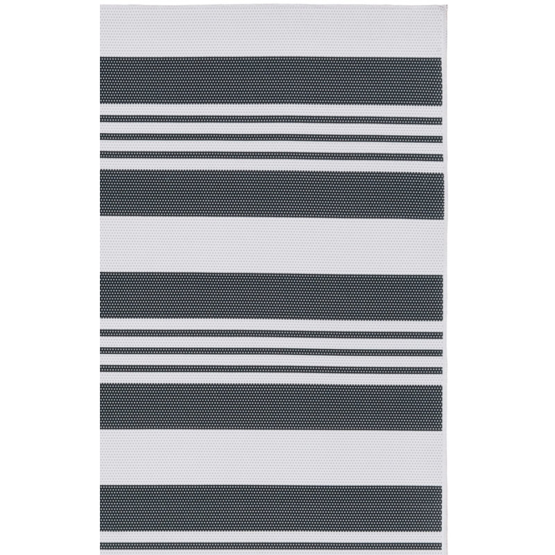 Amalea Performance Machine Washable Striped Rug, Rectangle 8' x 10'
