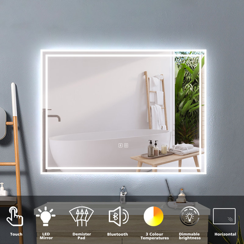 Aleander Rectangle Mirror, 60cm x 80cm