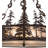 4 - Light Drum Chandelier