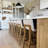 Exposed Back Upholstered Counter Stool with Solid Wood Legs-1469550469-1469550586-1469550591