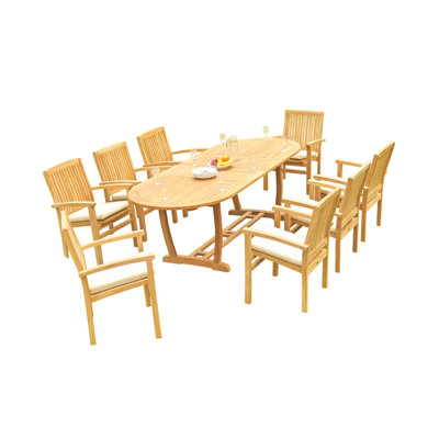 Ensemble de salle à manger en teck Maskell
