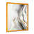 Impression dorée sur toile encadrée