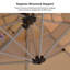 Parasol en porte-à-faux avec repose-pieds 13 pi-1458673950