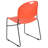 Gaea 880 lb. Capacity Ultra-Compact Stack Chair with Metal Frame-31020491-88916485