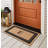 Monogrammed Triple Classic Border Natural Coir Door Mat with PVC Backing – Heavy-Duty, Anti-Shed & Easy to Clean-91901856-91901855