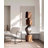 64.96" Brown Wood Decorative Objects